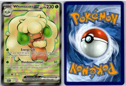 Whimsicott ex - 157/086 157/086 Holo Ultra Rare SV: White Flare Pokemon NM - Image 3