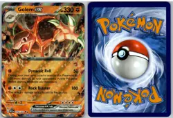 Golem ex 076/165 Double Rare 151 Pokemon NM - Image 3