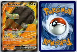 Bouffalant ex - 162/086 162/086 Holo Ultra Rare SV: White Flare Pokemon NM - Image 3