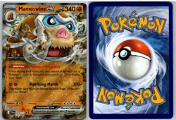 Mamoswine ex 079/159 Double Rare Journey Together Pokemon NM - Image 3