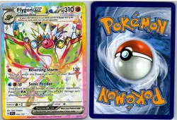Flygon ex 222/191 Ultra Rare Surging Sparks Pokemon NM - Image 3