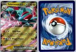 Salamence ex 114/159 Double Rare Journey Together Pokemon NM - Image 3