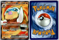 Mamoswine ex 174/159 Ultra Rare Journey Together Pokemon NM - Image 3
