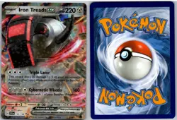 Iron Treads ex 143/198 Double Rare Scarlet & Violet Pokemon NM - Image 3