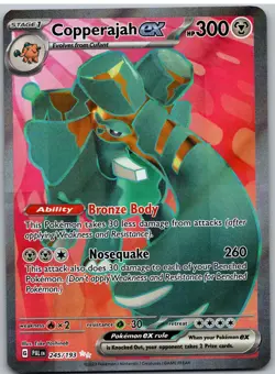 Copperajah ex 245/193 Ultra Rare Paldea Evolved Pokemon NM - Image 1