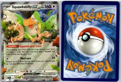 Squawkabilly ex 075/091 Double Rare Paldean Fates Pokemon NM - Image 3