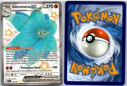 Glimmora ex 218/091 Shiny Ultra Rare Paldean Fates Pokemon NM - Image 3