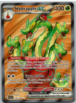 Hydrapple ex 156/142 Ultra Rare Stellar Crown Pokemon NM - Image 1