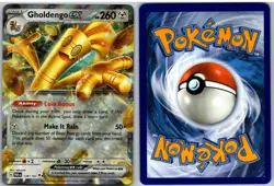 Gholdengo ex 139/182 Double Rare Paradox Rift Pokemon NM - Image 3