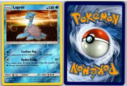 Lapras 31/181 Rare Team Up Pokemon NM - Image 3