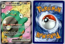 Iono's Bellibolt ex 194 Holo Promo Scarlet & Violet Promo Pokemon NM - Image 3