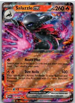 Salazzle ex 016/088 Double Rare Perfect Order Pokemon NM - Image 1
