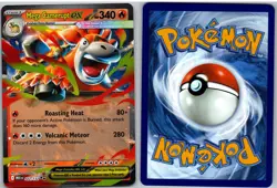 Mega Camerupt ex 022/132 Double Rare Mega Evolution Pokemon NM - Image 3