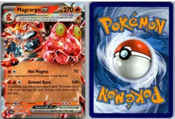 Magcargo ex 029/167 Double Rare Twilight Masquerade Pokemon NM - Image 3