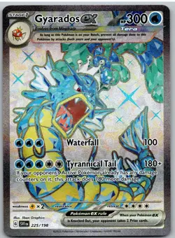 Gyarados ex 225/198 Ultra Rare Scarlet & Violet Pokemon NM - Image 1