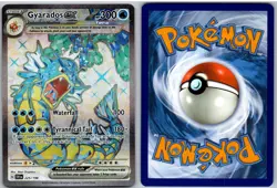 Gyarados ex 225/198 Ultra Rare Scarlet & Violet Pokemon NM - Image 3
