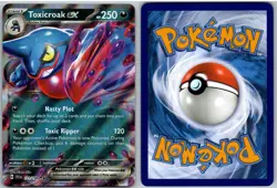 Toxicroak ex 131/198 Double Rare Scarlet & Violet Pokemon NM - Image 3