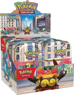Pokemon Lumiose City Mini Tin Display 10 Tins PRESALE 6/05/22 - Image 1