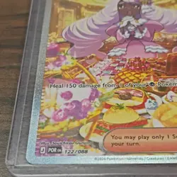 Pokemon Jacinthe POR 122/088 Full Art Holo Rare Trainer-Supporter English - Image 3