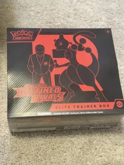 Pokemon TCG Destined Rivals ETB Elite Trainer Box - SV10: Destined Rivals Sealed - Image 1