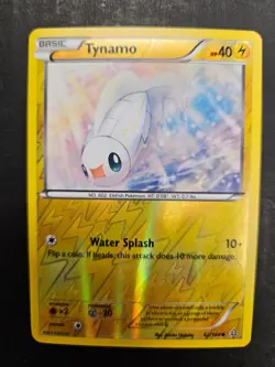 Tynamo 62/160 Common Primal Clash Pokemon Reverse Holo Lightly Played - Image 1