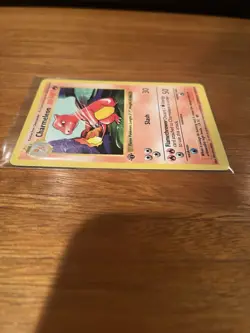 1st Edition Shadowless Charmeleon 24 Pokemon Base Set Heavily Played - Image 4