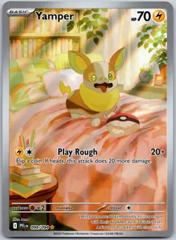 Yamper 099/094 Illustration Rare Phantasmal Flames NM - Image 1