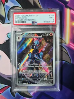 Pokemon Ceruledge 197/191 Sv08: Surging Sparks Holo PSA 9 - Image 1