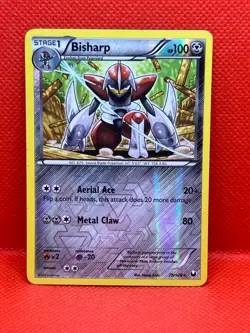 Pokemon Tcg Bisharp 79/108 Dark Explorers Reverse Holo - Image 1