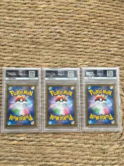 Pokemon PSA 10 9 10 SEQUENTIAL SET Bulbasaur Lvysaur Venusaur 064 065 087 Mega - Image 2