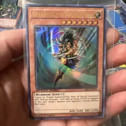 YUGIOH Speed Duel - Gearfried the Swordmaster - (Ultra - 1st - SBSC-EN009) - NM - Image 2