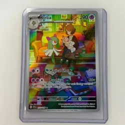 Pokemon TCG Kirlia Scarlet & Violet Base Set 212/198 Holo Illustration Rare - Image 1