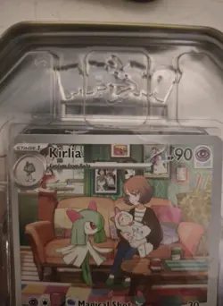 Pokemon TCG Kirlia Scarlet & Violet Base Set 212/198 Holo Illustration Rare - Image 2