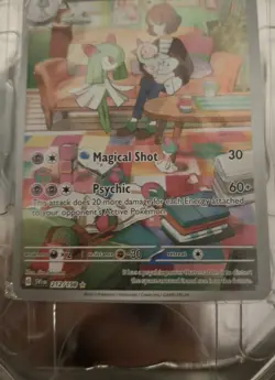 Pokemon TCG Kirlia Scarlet & Violet Base Set 212/198 Holo Illustration Rare - Image 3