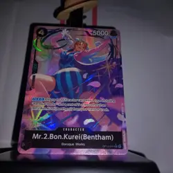 mint+ One Piece TCG OP14-091 MR 2 Bon Kurei (Bentham) Alt Art - Image 3