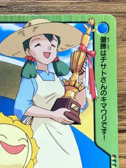 Pokemon Carddass Card 73 Sunflora & Tiffany Pocket Monsters Anime Collection - Image 4