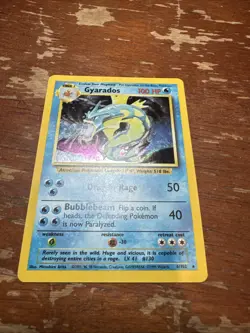 Pokemon Gyrados Holo Card 7/130 Base Set 2 - Image 2