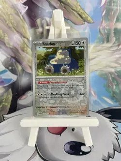 Snorlax 143/165 English 151 Reverse Holo Card NM-M - Image 1