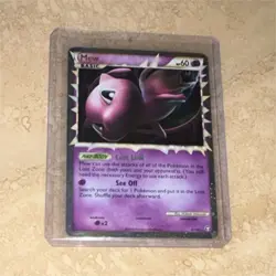 Pokemon Mew Prime Ultra Rare Holo Triumphant 97/102 Basic 60HP Card - Image 1
