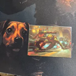Raph & Mikey, Troublemakers Art Card Art Series TMNT + Bonus Foils - Image 1