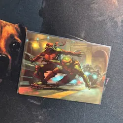 Raph & Mikey, Troublemakers Art Card Art Series TMNT + Bonus Foils - Image 5