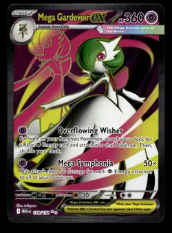 Mega Gardevoir ex 159/132 Ultra Rare Mega Evolution Pokemon Card - Image 1