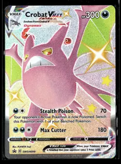 Crobat VMAX SWSH099 Holofoil SWSH: Sword & Shield Promo Cards NM - Image 1