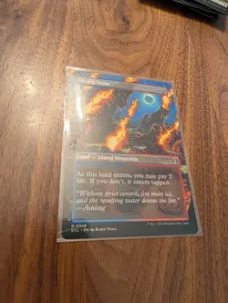 MTG Magic the Gathering Steam Vents (Borderless) Lorwyn Eclipsed Regular Dual - Image 1