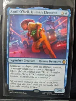 April O'Neil, Human Element 3030 FAUZI SealedinSleeve - Image 1