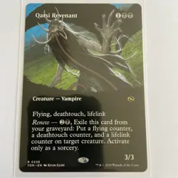 MTG - Qarsi Revenant(Borderless) - 0338 Tarkir Dragonstorm Rare NM - Image 1