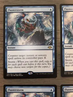 4x Flutterstorm MTG Magic The Gathering Buy-A-Box (BABP) 255 - Image 4