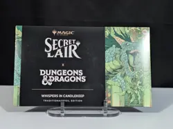 MTG Secret Lair x D&D WHISPERS IN CANDLEKEEP Foil Edition Sealed New - Image 1
