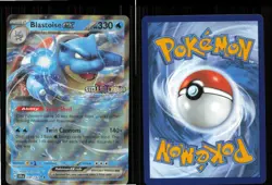 Blastoise ex (Stellar Crown Stamp) 030/142 Holo Cards & Products Pokemon NM - Image 3
