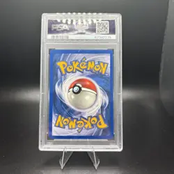 1999 Pokemon DUTCH Unlimited Base Set Blastoise Holo 2/102 PSA 8 NM-MT SWIRL - Image 2